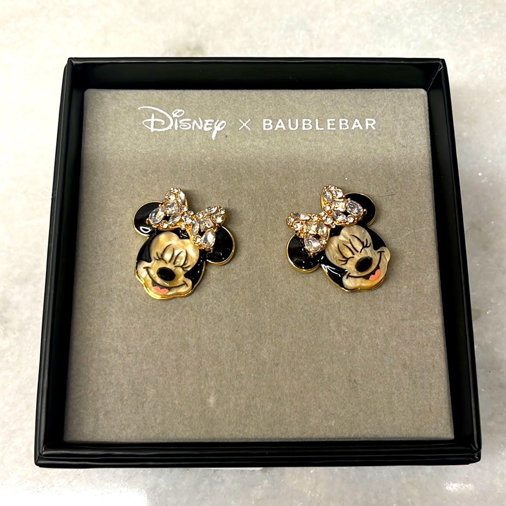 Disney X Baublebar Minnie Mouse earrings